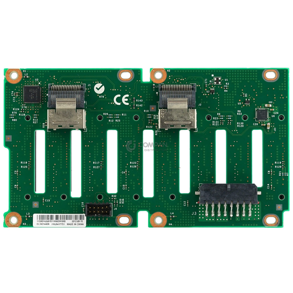 94Y7751 IBM BACKPLANE 8BAY 2.5 SFF FOR X3650 X3500 M4 46C9089, 90Y4268